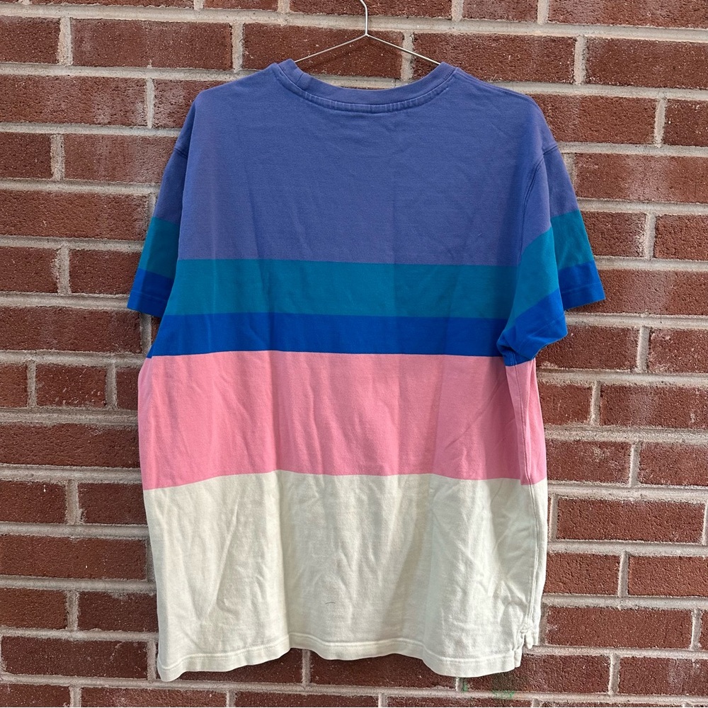 J. Crew‎ Tshirt Rugby Multistripe Size XL Vintage Look - Picture 4 of 14
